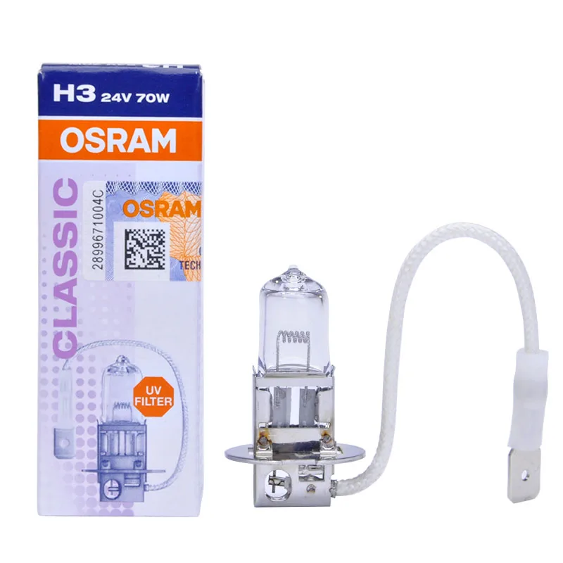 Osram H3 24 в 70 Вт для грузовиков светильник фары головного света противотуманные