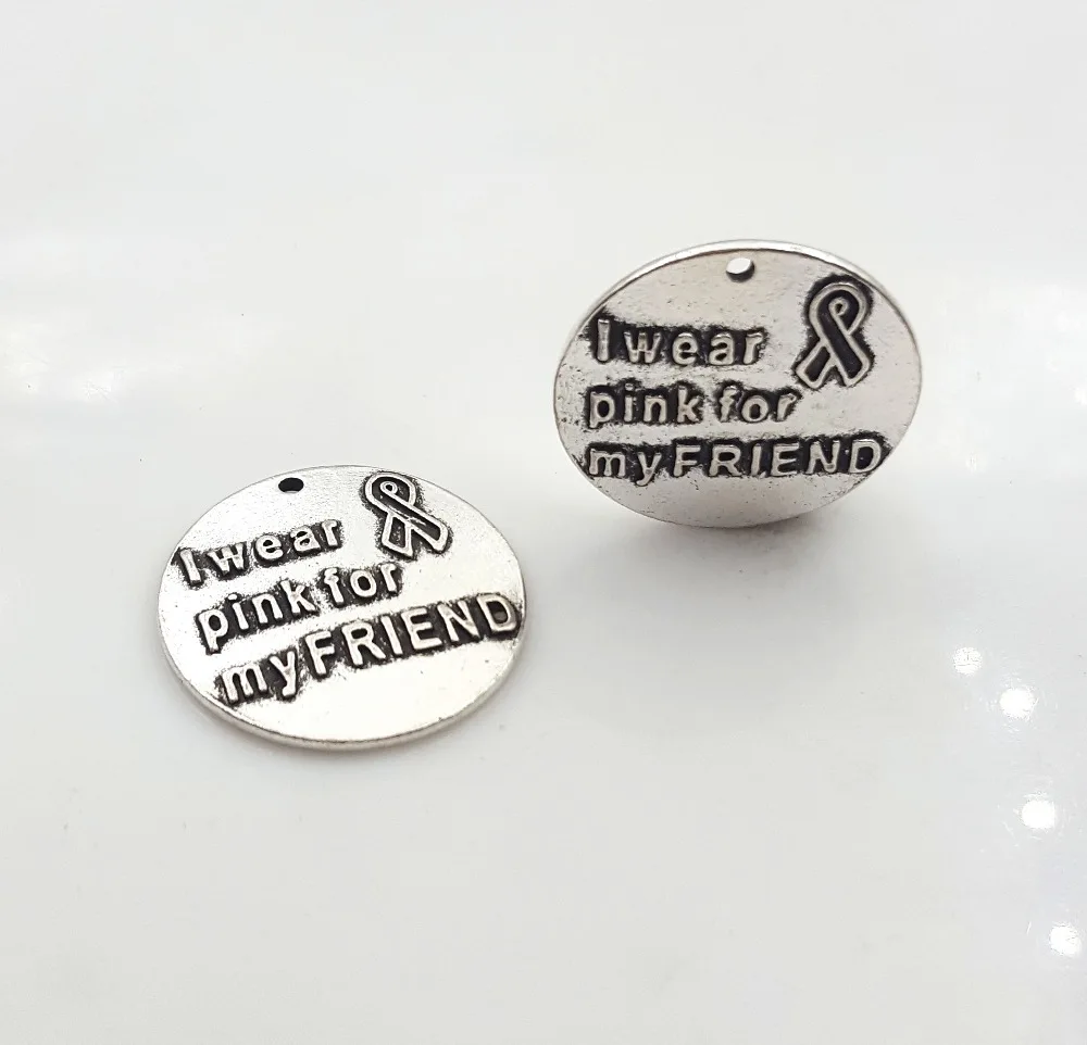 Рельефная надпись в виде старинного диска из металлического сплава 20 шт./лот 25 мм