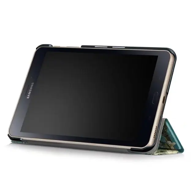 Тонкий чехол для Samsung Galaxy Tab A 8 0 2017 T380 T385 Модный складной подставка из