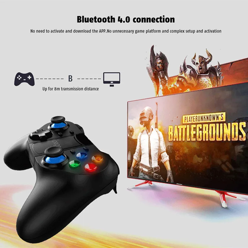IPEGA PG 9129 Bluetooth беспроводной геймпад с держателем пользовательская функция гибкий