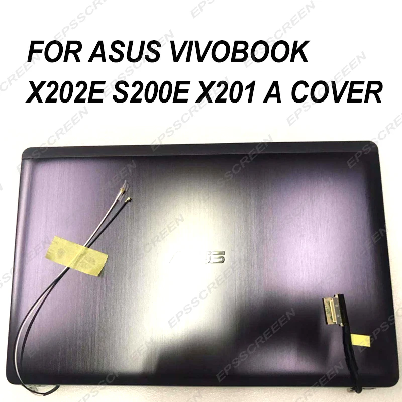 Новый экран для asus vivobook X202 X202E S200 S202 верхняя крышка петля камера кабель