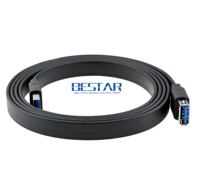 USB3.0 5 Гбит/с Стандартный USB 3,0 «Папа-папа» женские туфли на плоской подошве кабель лента кабель-удлинитель 30 см 60 см 100 см 150 см 180 см 300 см 1 м 3 м