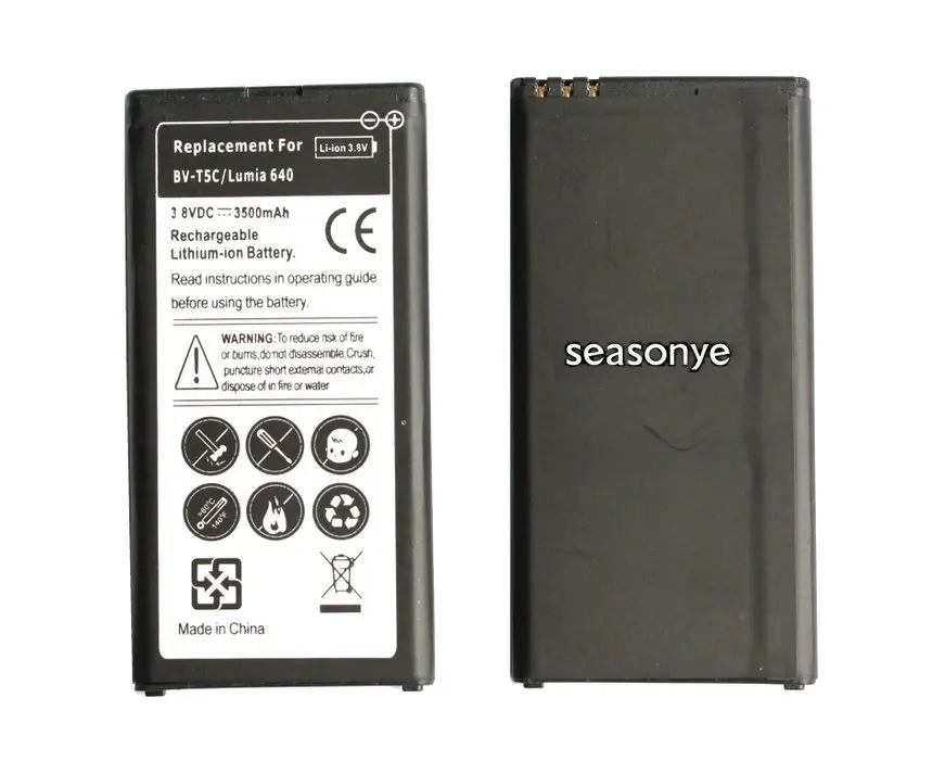 Seasonye 3x3500 мАч BV T5C сменный литий ионный аккумулятор + универсальное настенное