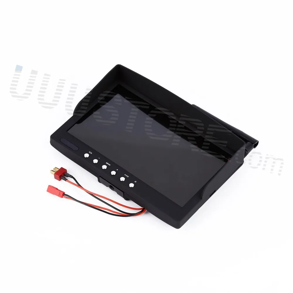 2016 Новый 7-дюймовый 800x480 500CD ЖК-экран 5 8G 40CH монитор приемник FPV беспроводной для TX