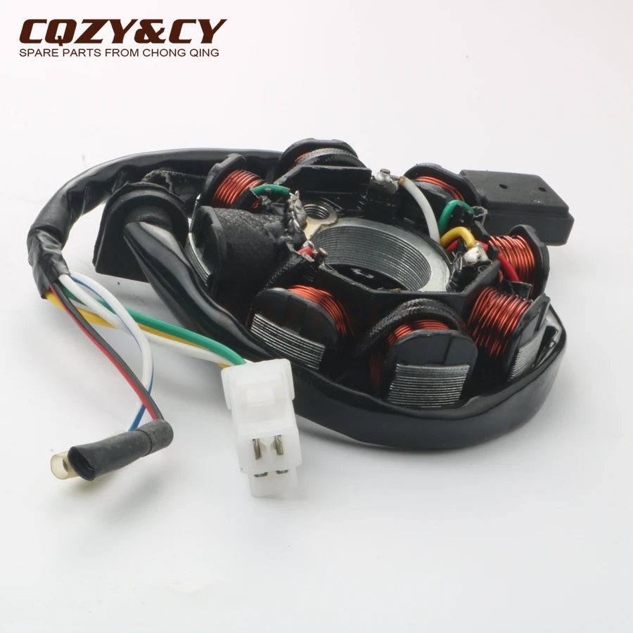 Катушка зажигания для скутера 8 катушек GY6 50cc 139QMA 139QMB 4 тактный|Зажигание