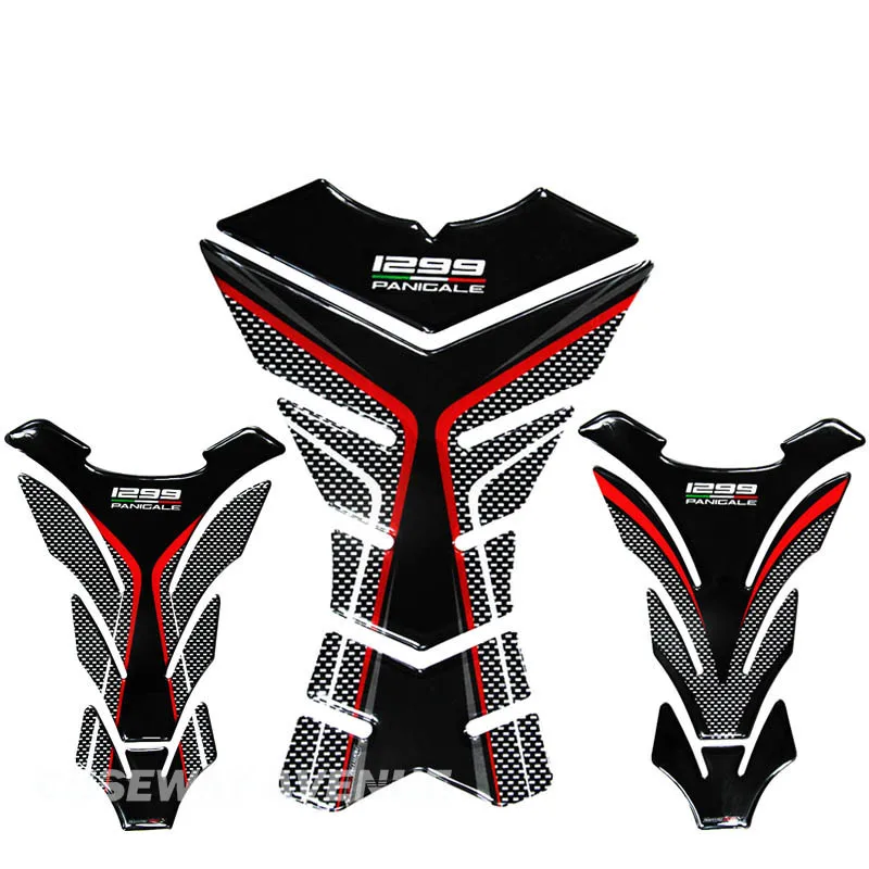 3D Смола Tankpad защитная накладка на бак мотоцикла Италия наклейка чехол для Ducati 1299
