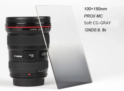 kenro 100mm * 150mm PROII Rectangler GC-GRAY Soft Graduated GND0.9 8X MC Filter | Электроника