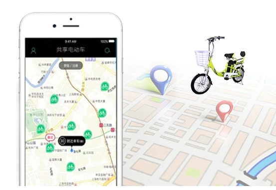 Система управления услугами в аренду GPRS Bluetooth GPS