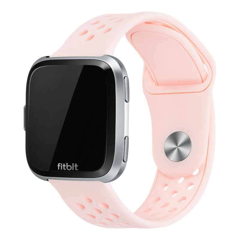6 Спортивный ремешок для Fitbit versa, ремешок из мягкого силикона, сменный ремешок для Fitbit, ремешок для часов 61001 - Цвет ремешка: 6