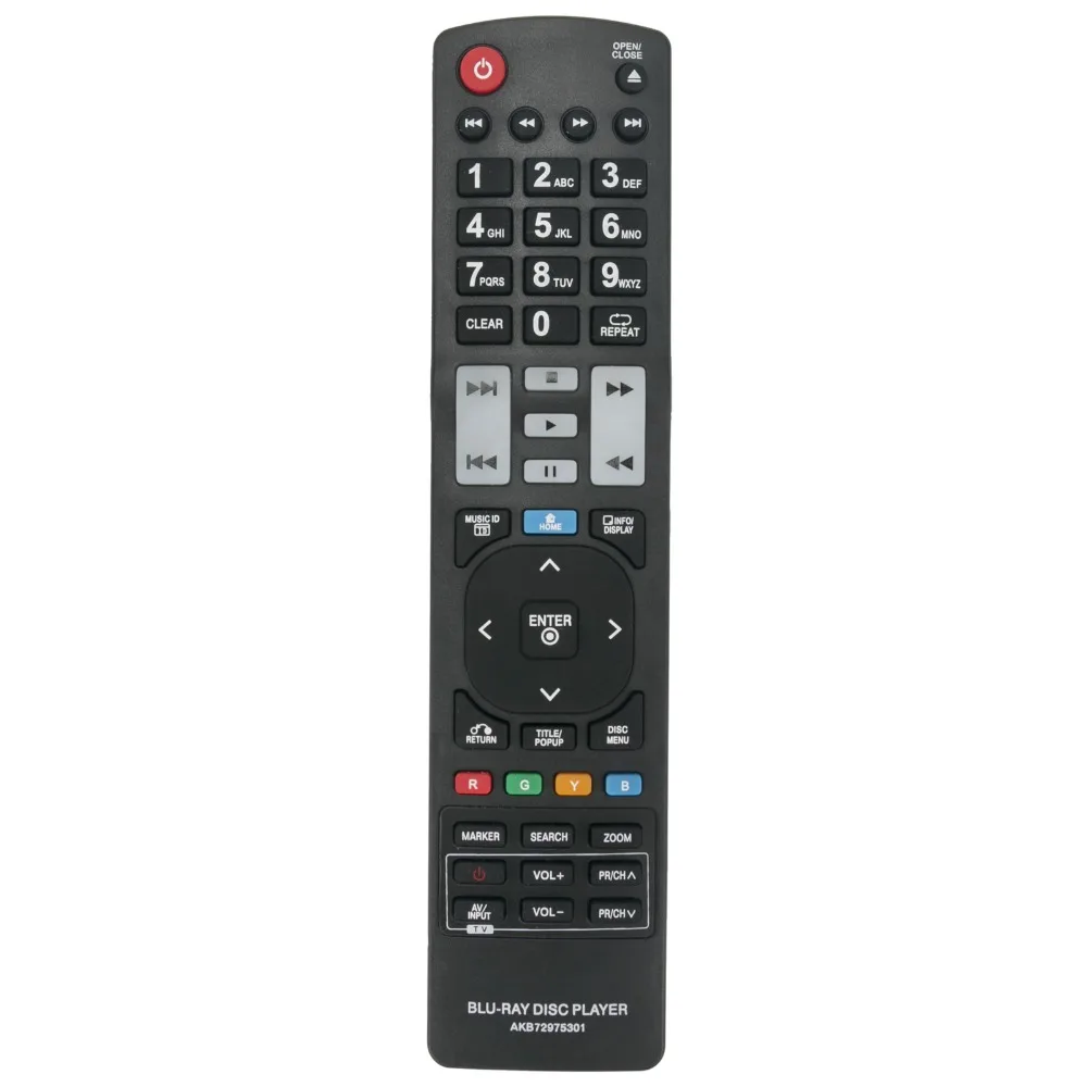 Новый пульт дистанционного управления akb72975301для LG Blu Ray DVD BD370 BD550 BD561 BD561N BD570 BD572 BD572N