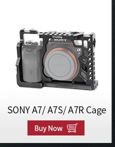 SmallRig для sony a7II/a7RII/a7SII клетка для камеры правая сторона деревянная ручка с розеткой ARRI для крепления на плечо поддержка Rig-1941