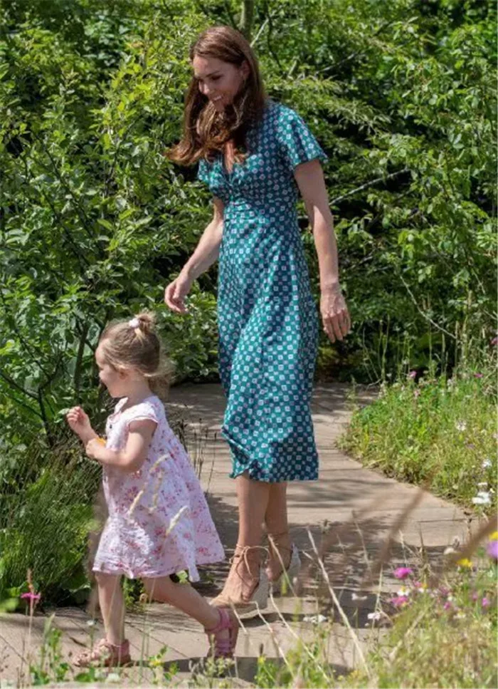 Летнее платье kate middleton элегантное зеленое платье с коротким рукавом до середины икры для женщин Настоящее фото высокое качество глубокий v-образный вырез xl