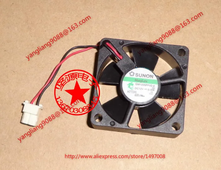 SUNON GM1235PFV2 8 GN DC 12V 0 5 W 35x35x10mm вентилятор охлаждения сервера|square fan|server fandc fan 12v |