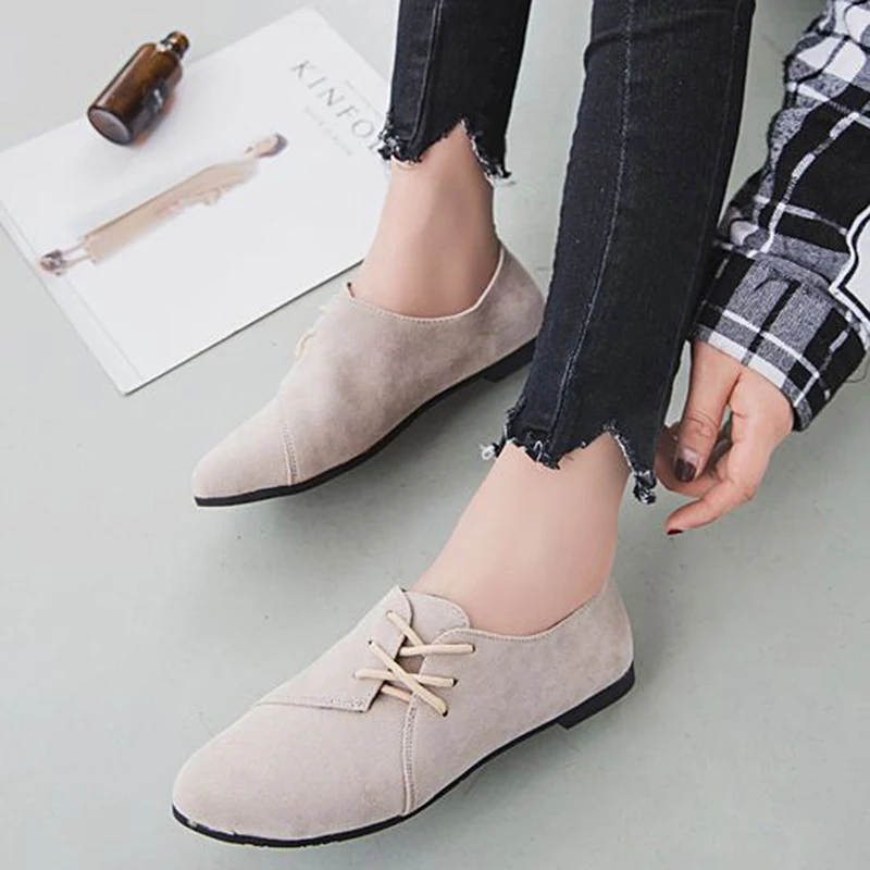 Женские балетки из мягкой кожи на плоской подошве весна 2019|Обувь без каблука| |