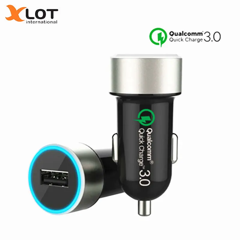 XLOT автомобильное usb-устройство для зарядки телефона Quick Charge 3 0 Автомобильное