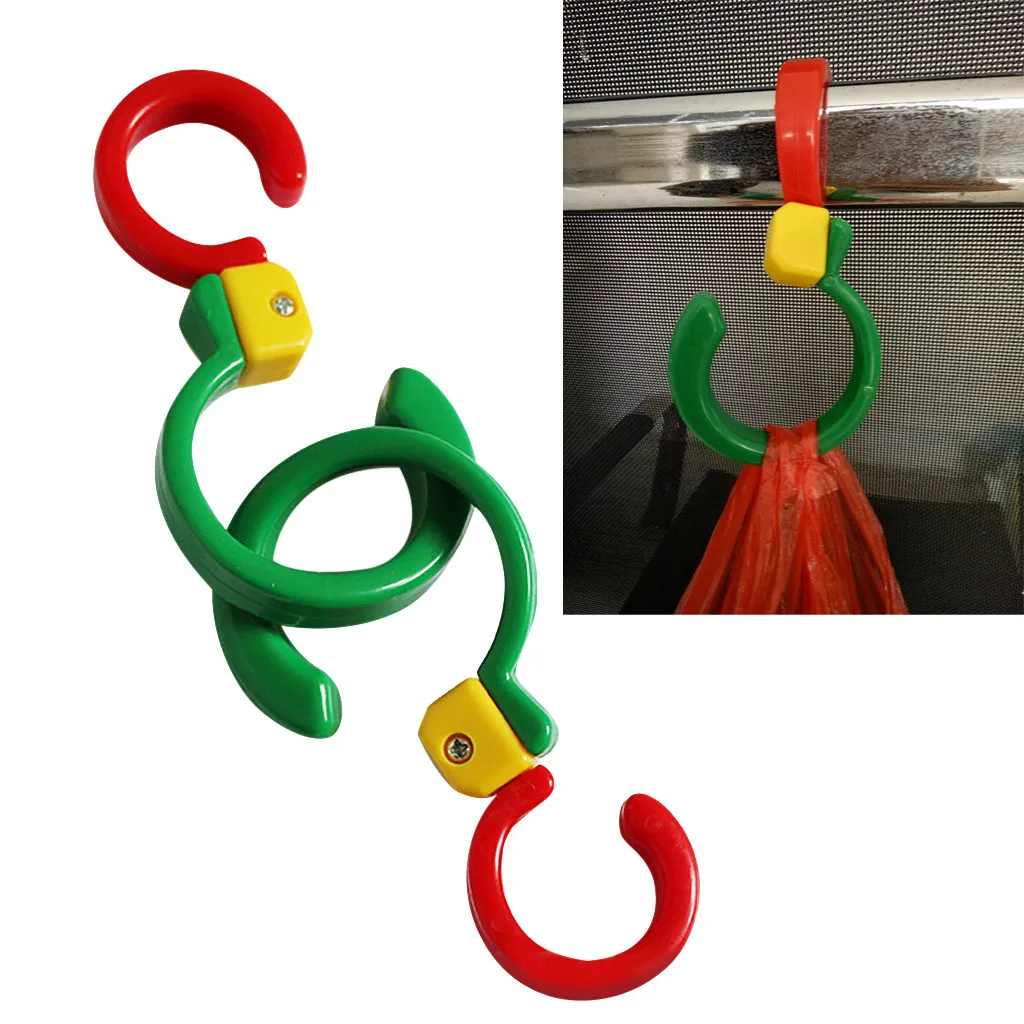 2 шт. вращающаяся s образная вешалка для одежды крючок многофункциональная стойка