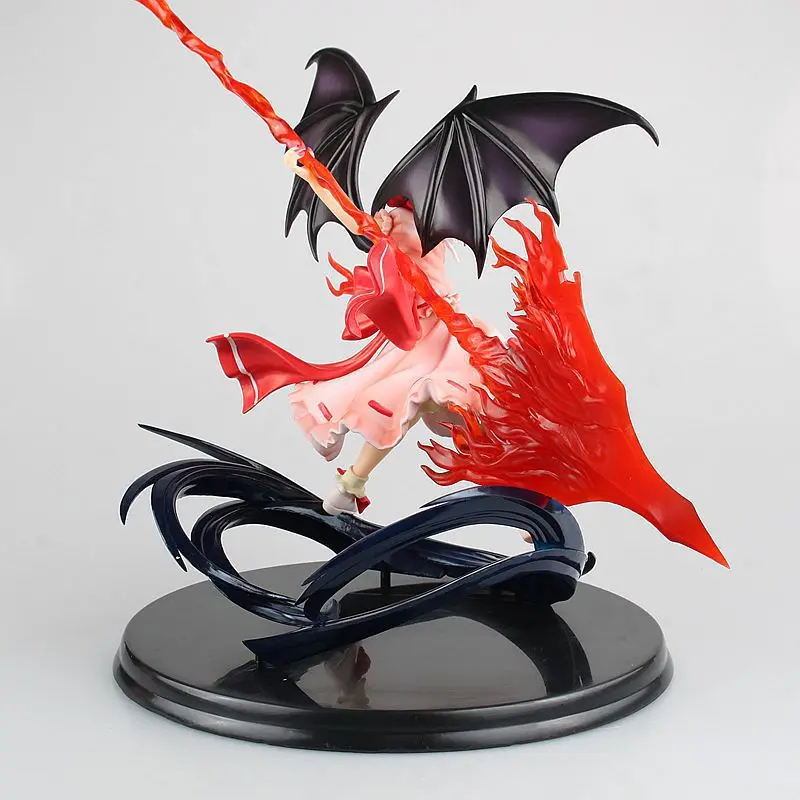 1/7 Масштаб Аниме Фигурка Touhou Project Little Devil Remilia Scarlet Gungnir Ver 25 см Модель ПВХ Коллекционная пикантная кукла-девушка