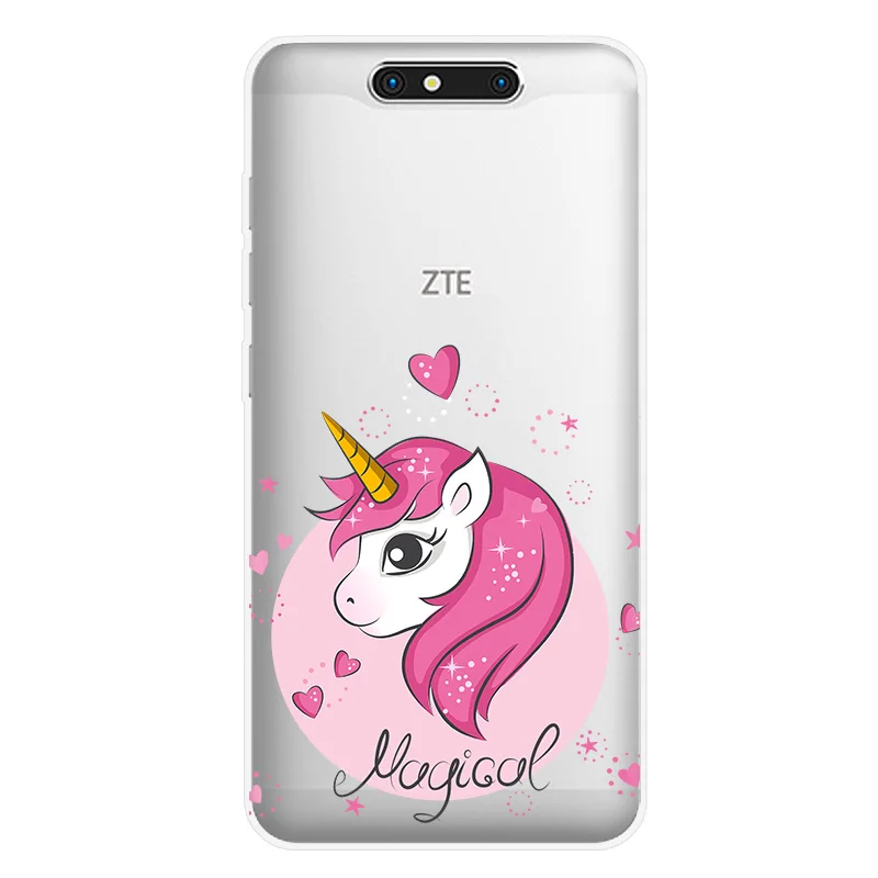 Чехол для телефона ZTE Blade V7 V8 lite mini V9 A330 A910 A602 A610 A520 A512 Z10 с изображением милой кошки фруктов животных мягкая термополиуретановая накладка на заднюю панель - Цвет: 0091