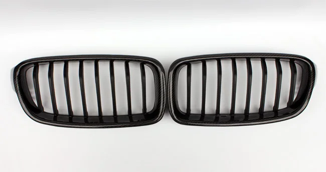 

Однолинейный передний автомобильный решетчатый гриль из углеродного волокна для BMW f30, гоночные решетки