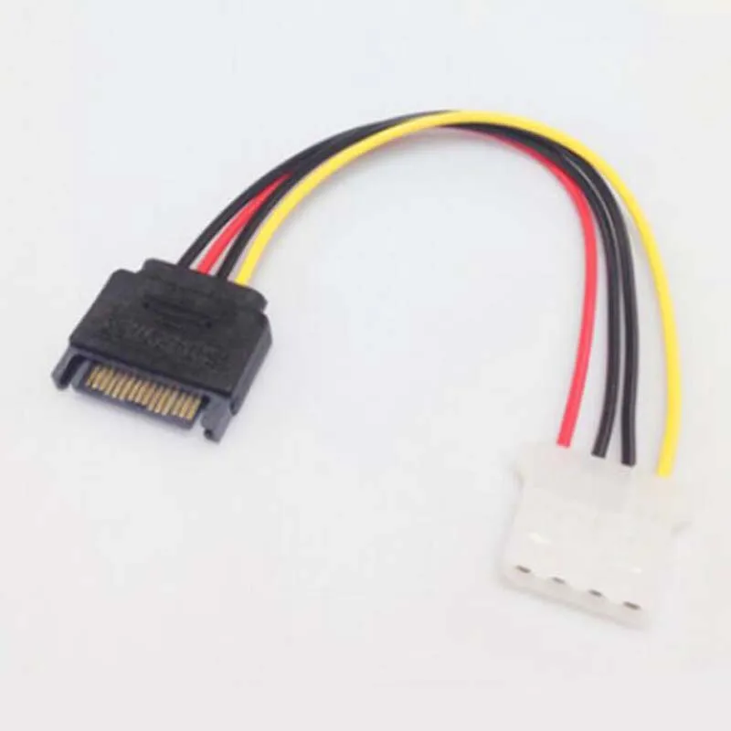 10 шт. SATA шнур питания разъем к IDE кабель последовательный Sata линия обратная 15pin