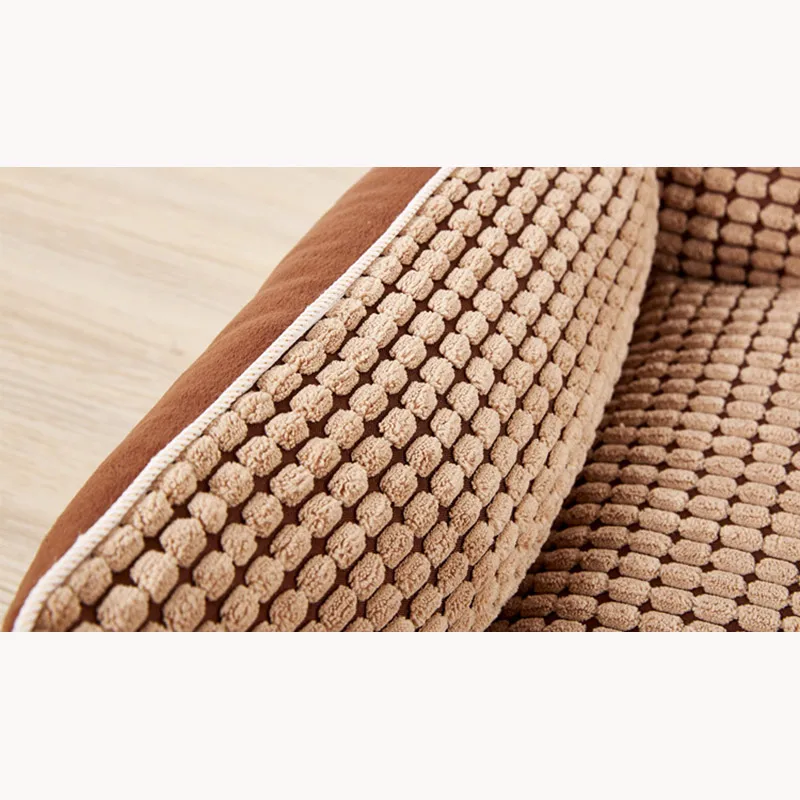 Pet Dog Bed Mats Breathable Warming House Soft Suede Fabric Material Sofa Cats Corn Beds for Large Dogs Big Blanket Cushion | Дом и сад