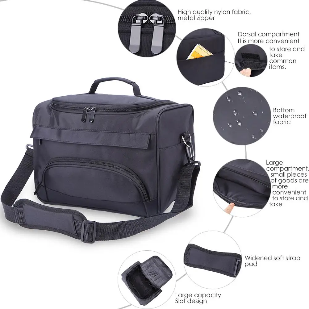 

Profession Salon Hair Scissor Bag Big Storage Space Hair Comb Shear Pouch Holder Case Belt Barber Hairdressing Tool Bag