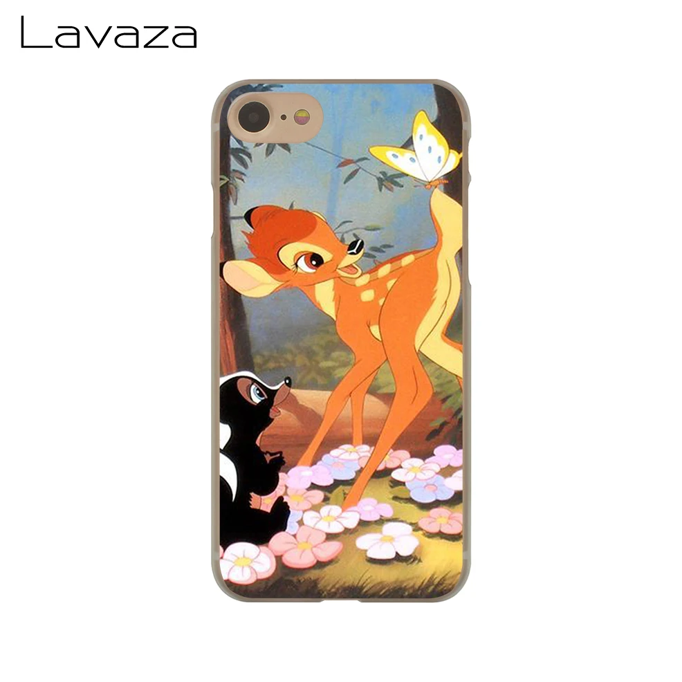 Lavaza Sika Олень Бэмби чехол для телефона Apple iPhone 4 4S 5C 5S SE 6 6S 7 8 Plus 10 X Xr Xs Max 6Plus