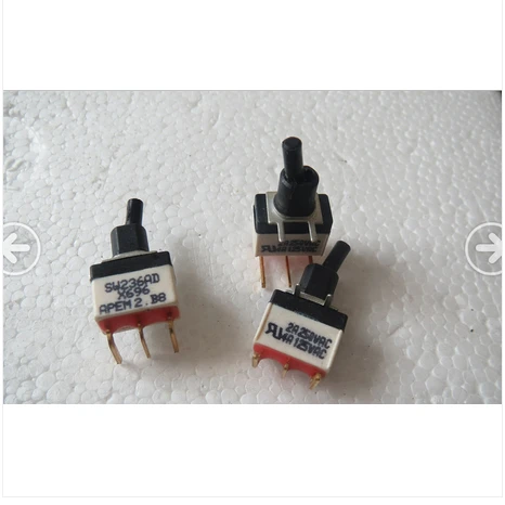 

[BELLA]France APEM toggle switch Toggle Switch SW236AD-X696 waterproof 3 feet 2 files Clubfoot--50PCS/LOT