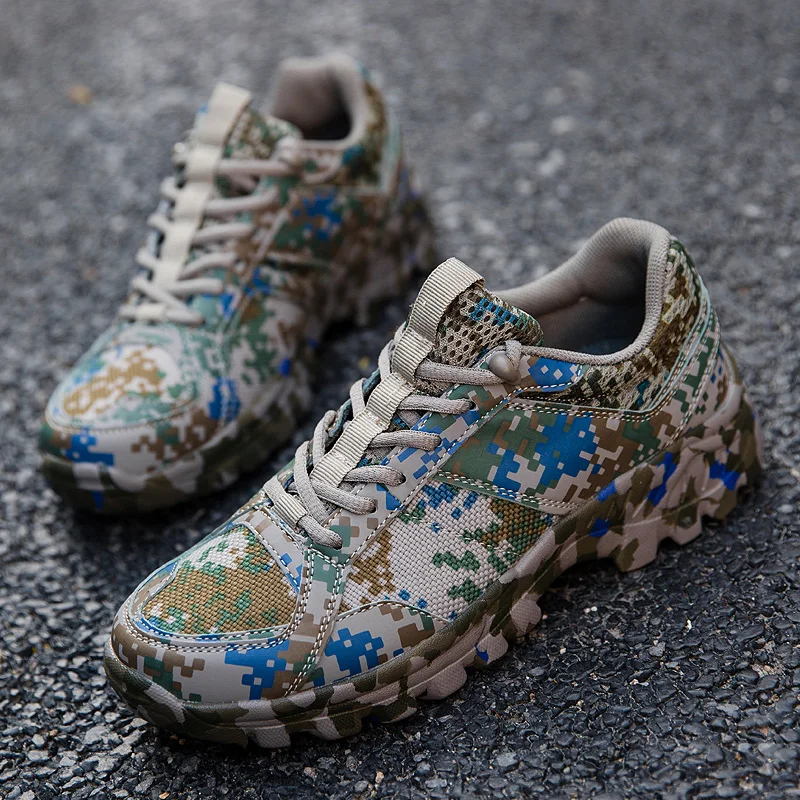 Уличная Мужская походная обувь водонепроницаемые дышащие тактические армейские