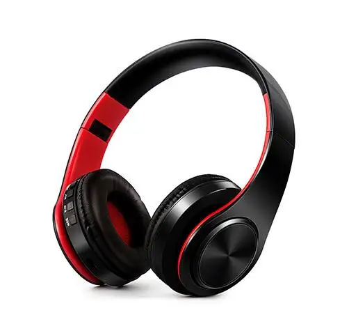 A Беспроводные Bluetooth наушники гарнитура стереонаушники наушники с микрофоном/TF карта для мобильного телефона музыка - Цвет: A