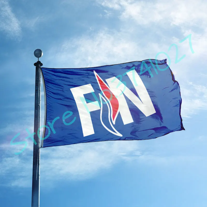 

front national Flying Size 150* 90cm digital single print custom france blue flag
