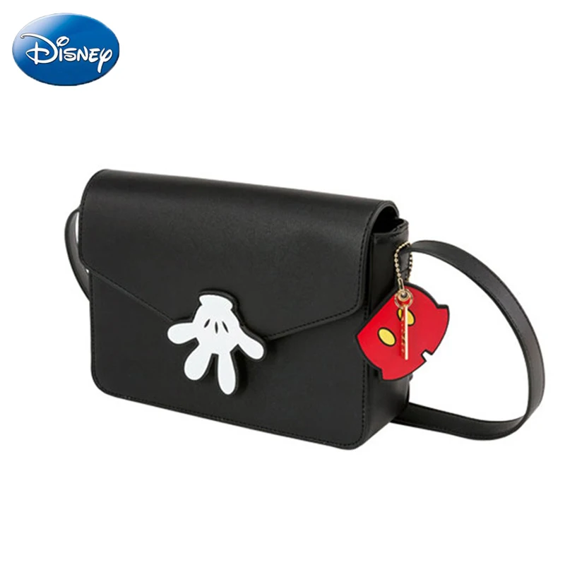 B Disney ручные сумки женские кошельки Мода одно плечо Наплечная Сумка милые девушки покупки портативный школьный Микки плюшевый рюкзак - Цвет: B