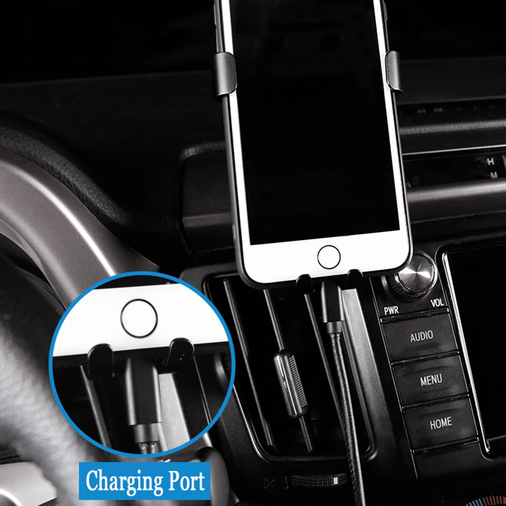 Автомобильный держатель для телефона Toyota RAV4 2014 2015 2016 2017 2018 специальный