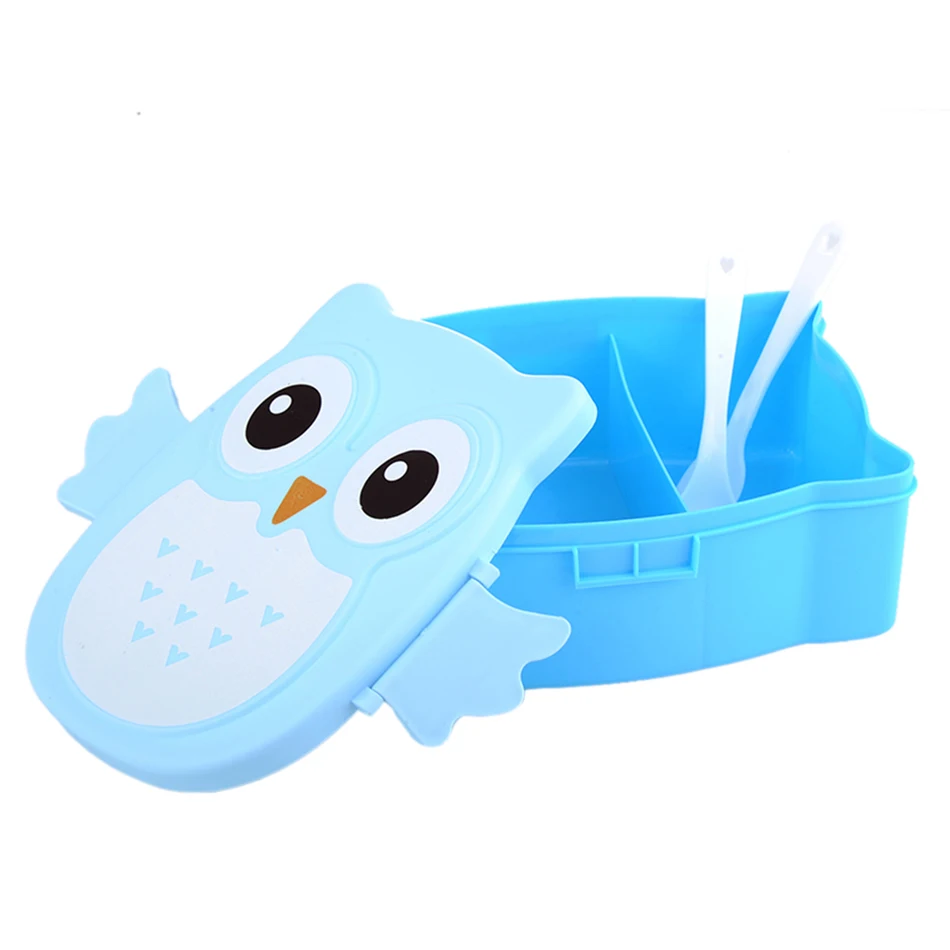 Лидер продаж 2017 милые Мультяшные пищевые контейнеры с бэнто пластиковый