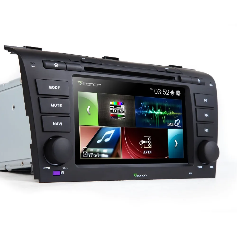 7 "Специальный автомобиль DVD GPS Sat Nav стерео головное устройство для Mazda 3 2004/2005/2006/