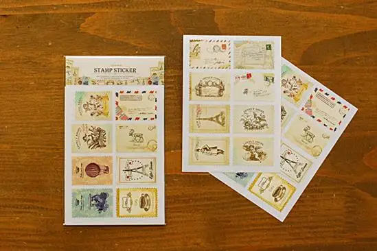 8 видов стилей можете выбрать 16 стикеров винтажных фото Декор реквизит для