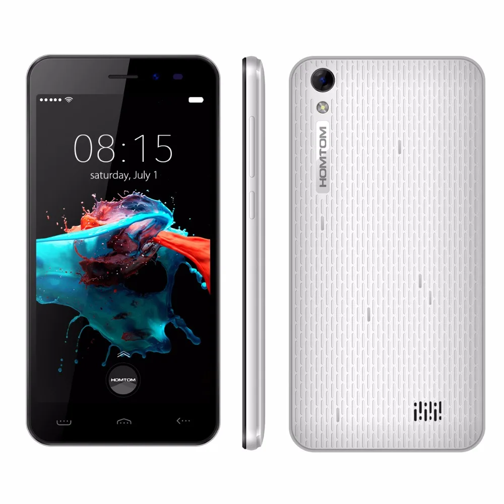 Оригинальный HOMTOM Ht16 смартфон с 3g WCDMA Android 6 0 мобильный телефон четырехъядерным