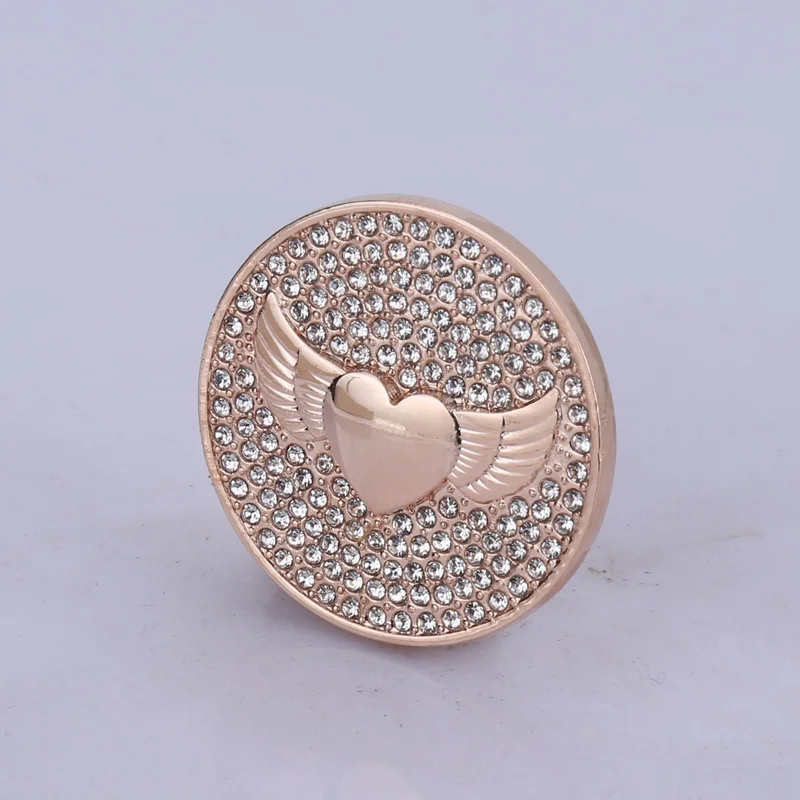 33 мм монетница с золотым и серебряным покрытием цвета шампанского большая