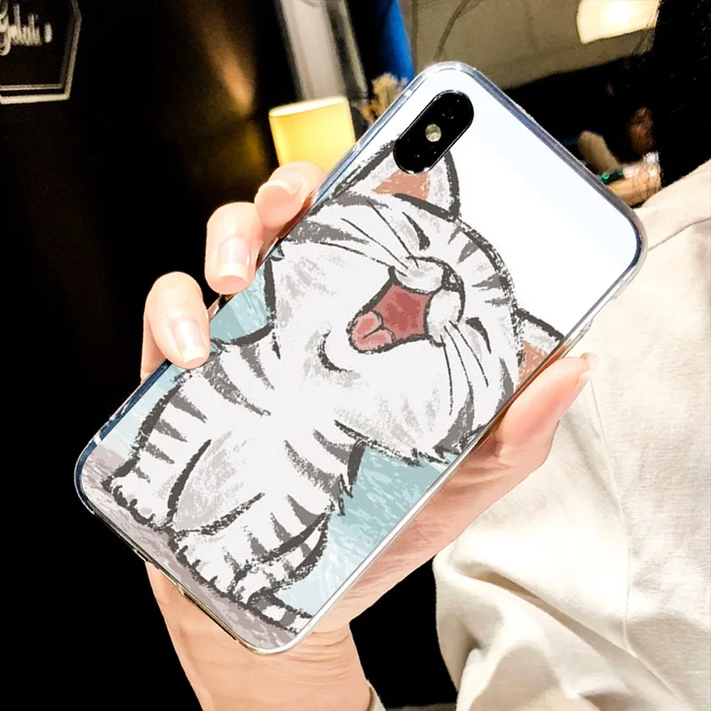 Чехол KISSCASE с рисунком кролика кота для Samsung Galaxy A5 2017 чехол S6 S7 Edge S8 S9 Plus A3 A7 J3 J7 Fundas