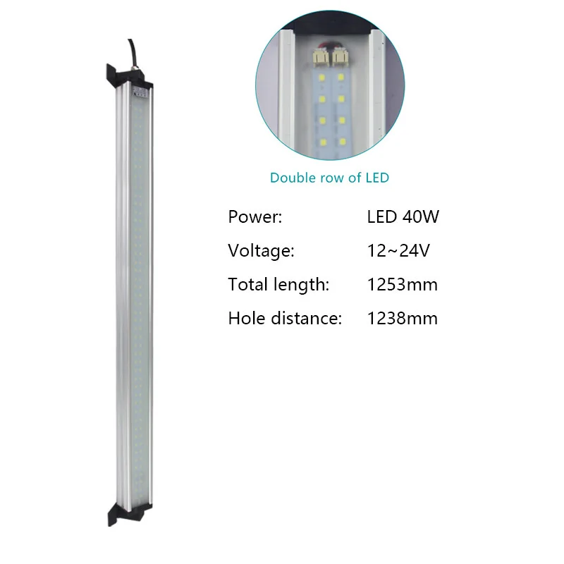 LED 40W 12-24V Industrial led light explosion proof lamp cnc machine lights 8W 10W 40W for garage warehouse workshop sewing machine lighting - Цвет: LED 40W 12-24V