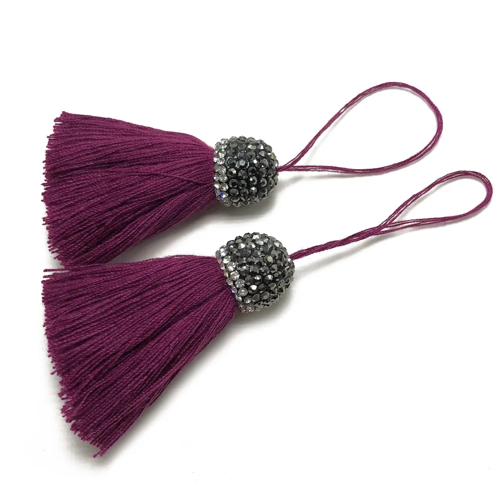 CHENGRUI L123 6 см кисточка хлопковая сделай сам бахрома для штор фурнитура сережек