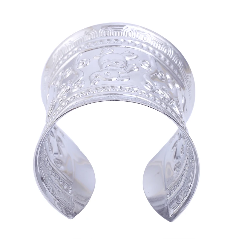 FLDZ модные браслеты 2019 Геометрический стиль популярный Панк Металлический резной