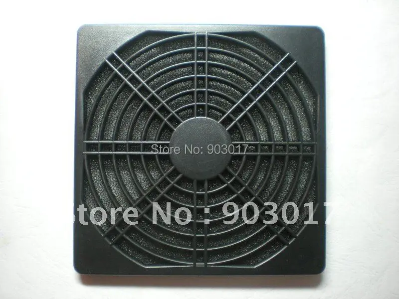 Пылезащитный черный фильтр для вентилятора постоянного тока 120 мм x 1 шт. в