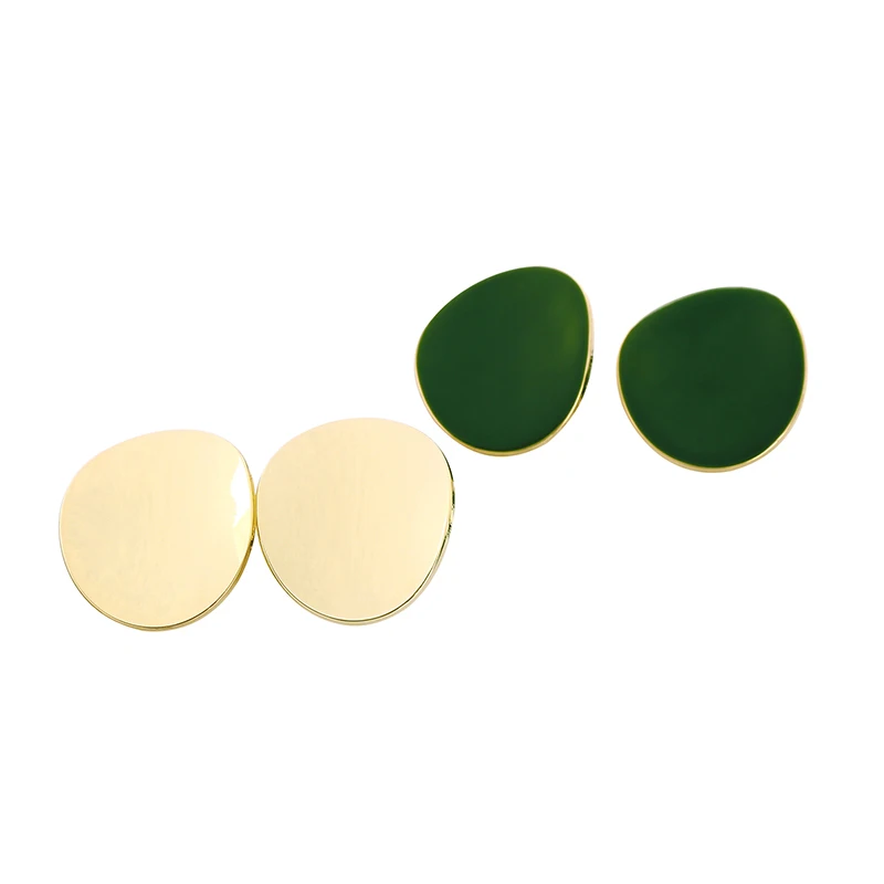 Элегантные OL стильные модные ювелирные изделия геометрические круглые