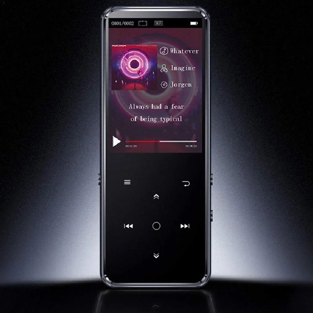 MP4 плеер с Bluetooth 4 0 сенсорная кнопка встроенный динамик 16G Lossless музыкальный видео 2