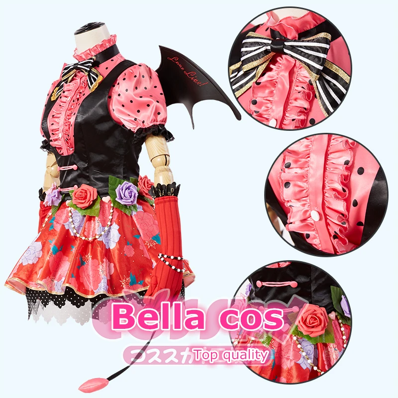 Горячая Распродажа! Lovelive awake little devil Ageha imp Уми Сонода косплей костюм платье