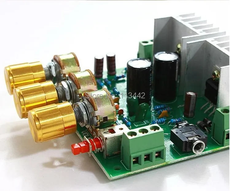 Топ-cofrld T W o канала 2.0 15 Вт + TDA2030A Hi-Fi стерео AMP lifier совета DIY Kit Горячая распродажа! |