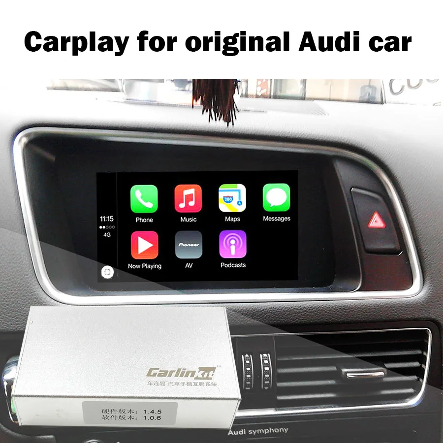2018 новейшая модель AUDI carplay ipвор Carplay коробка для A4 A6 A5 B9 Q5 оригинальный Экран