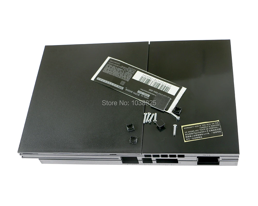 90000 9000X консоль полный корпус чехол для PS2 консоли оболочки с наклейкой