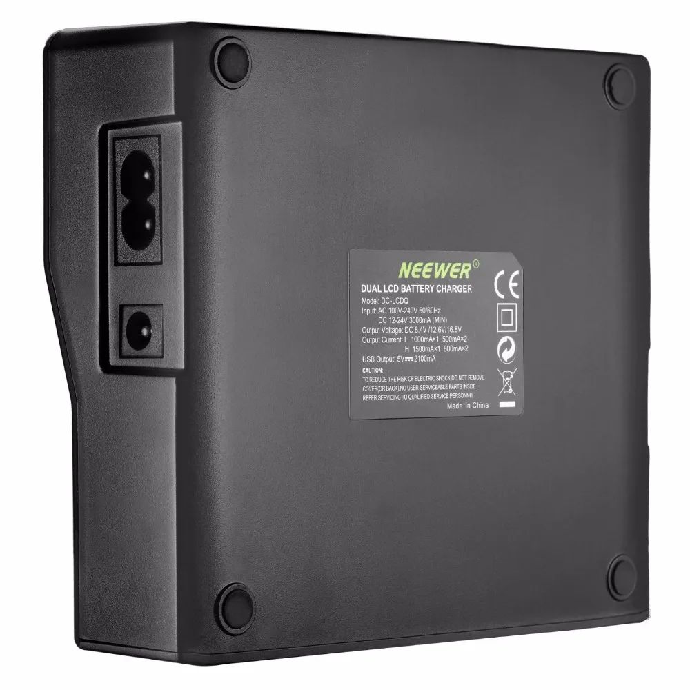 Зарядное устройство Neewer с двойным жк дисплеем для Canon LP E6 7D 6D 5D II III 5Ds R 70D 60D a 80D